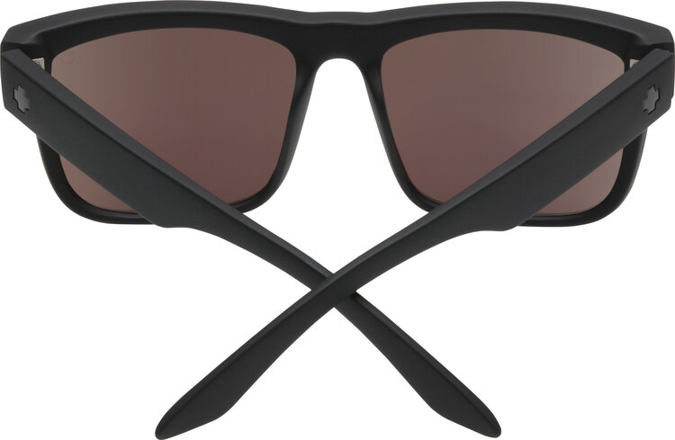 Spy Spy Discord Matte Black | Happy Bronze Polarized Blue Mirror