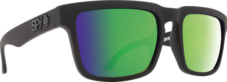 Spy Spy Helm Matte Black | Happy Bronze Polar w/ Green Spectra Mirror