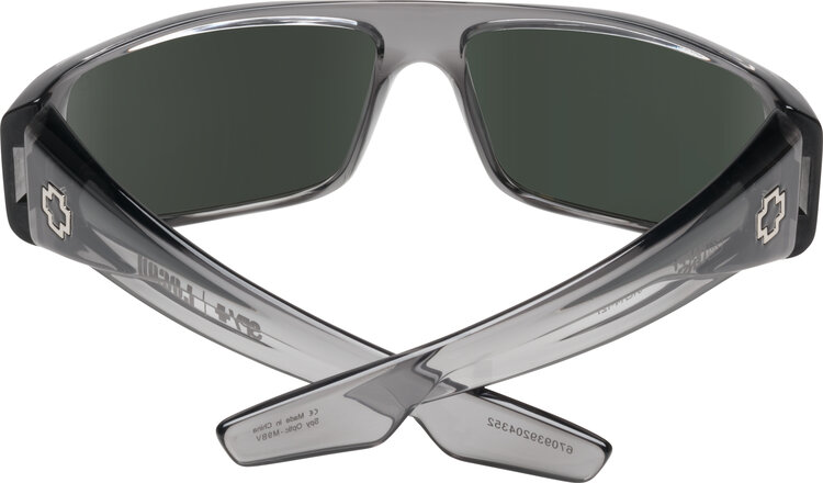 Spy Spy Logan Clear Smoke | Happy Gray Green w/ Silver Mirror