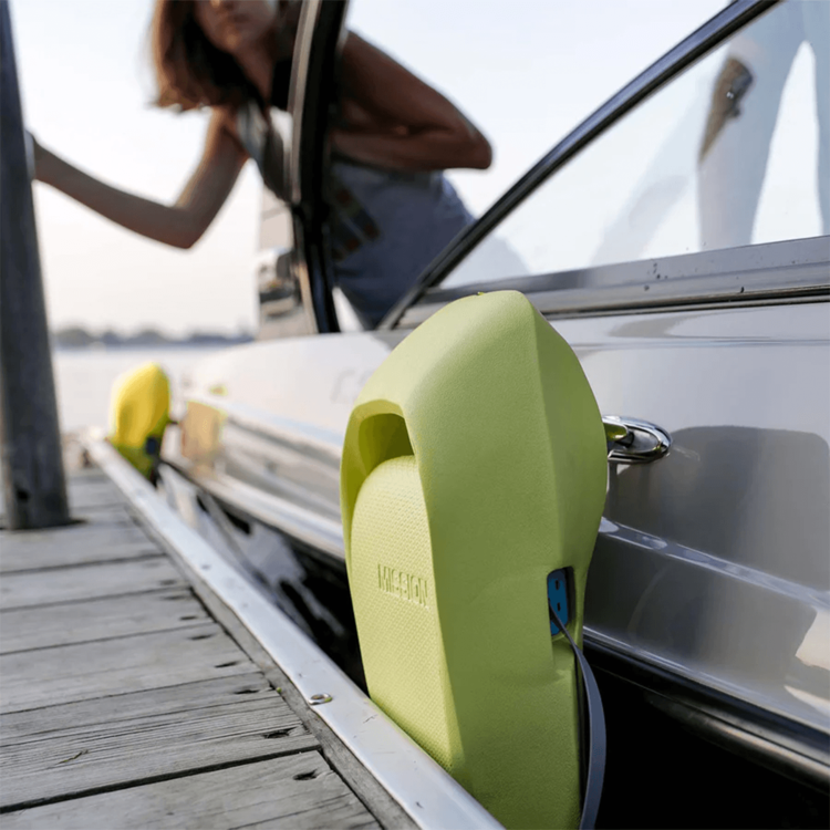 Mission Mission Sentry Boat Fender 2Pk | Atomic Yellow