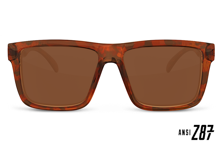 Heatwave Heatwave Xl Vise Z87 Tortoise | Brown Polarized