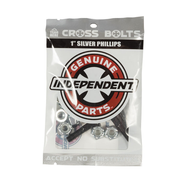Independent Indy Phillips Hardware 1In | Black/Silver