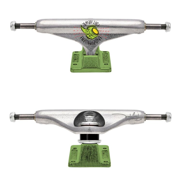 Independent Indy Stg11 Forged Hollow Hawk Transmission 2Pk | Silver/Green