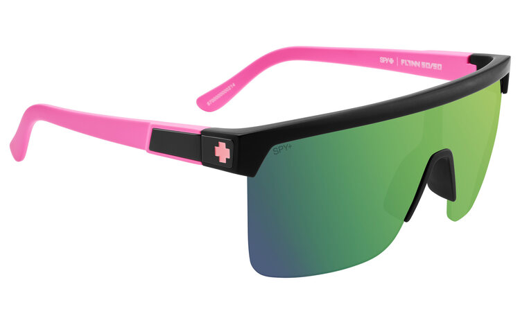 Spy Spy Flynn 5050 Matte Black Matte Pink | Happy Gray Green Light Green Mirror