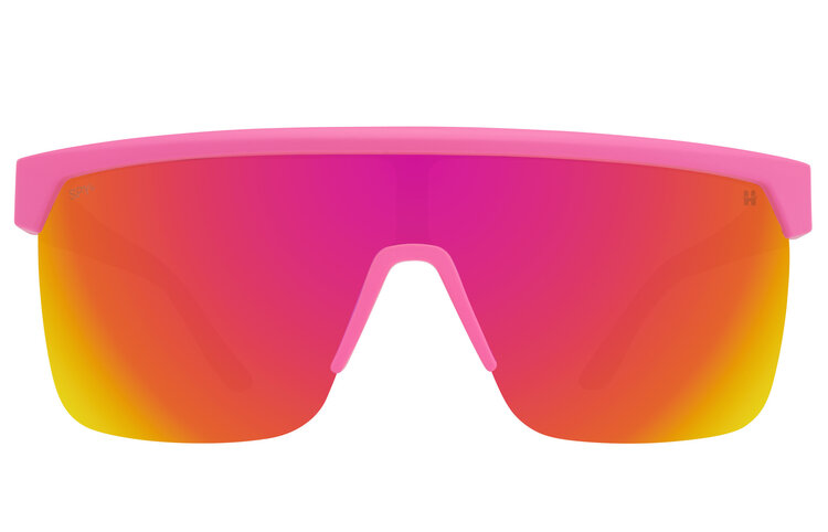 Spy Spy Flynn 5050 Matte Pink Matte Translucent White | Happy Bronze Pink Mirror