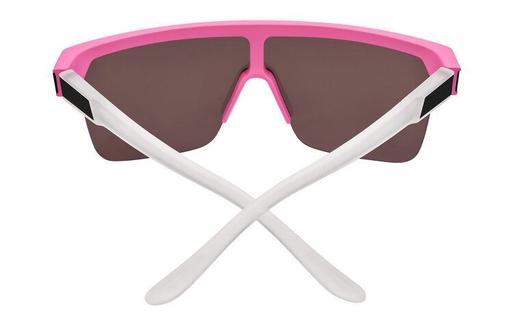 Spy Spy Flynn 5050 Matte Pink Matte Translucent White | Happy Bronze Pink Mirror