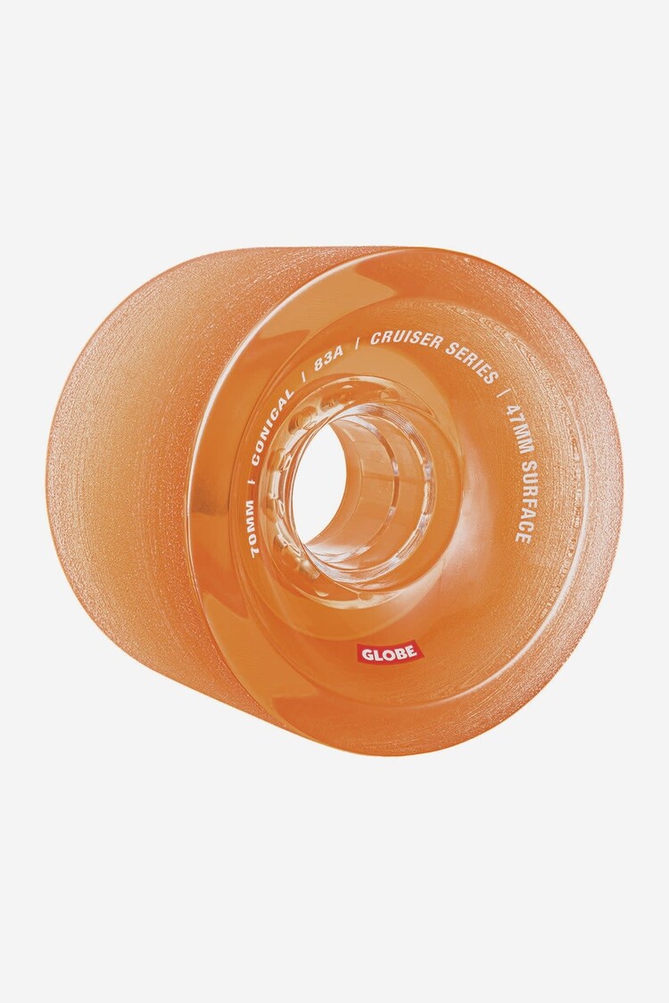 Globe Globe Conical Cruiser Wheel | Clear Amber