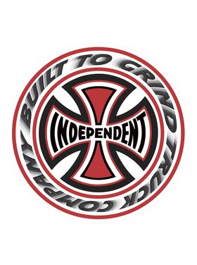 Independent Indy Tc Blaze Stickers | White
