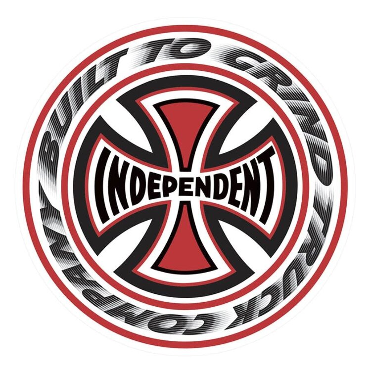 Independent Indy Tc Blaze Stickers | White