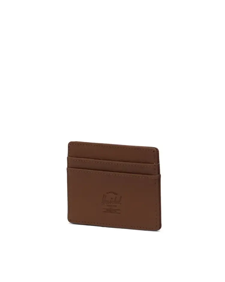 Herschel Herschel Charlie Cardholder Vegan Leather | Saddle Brown