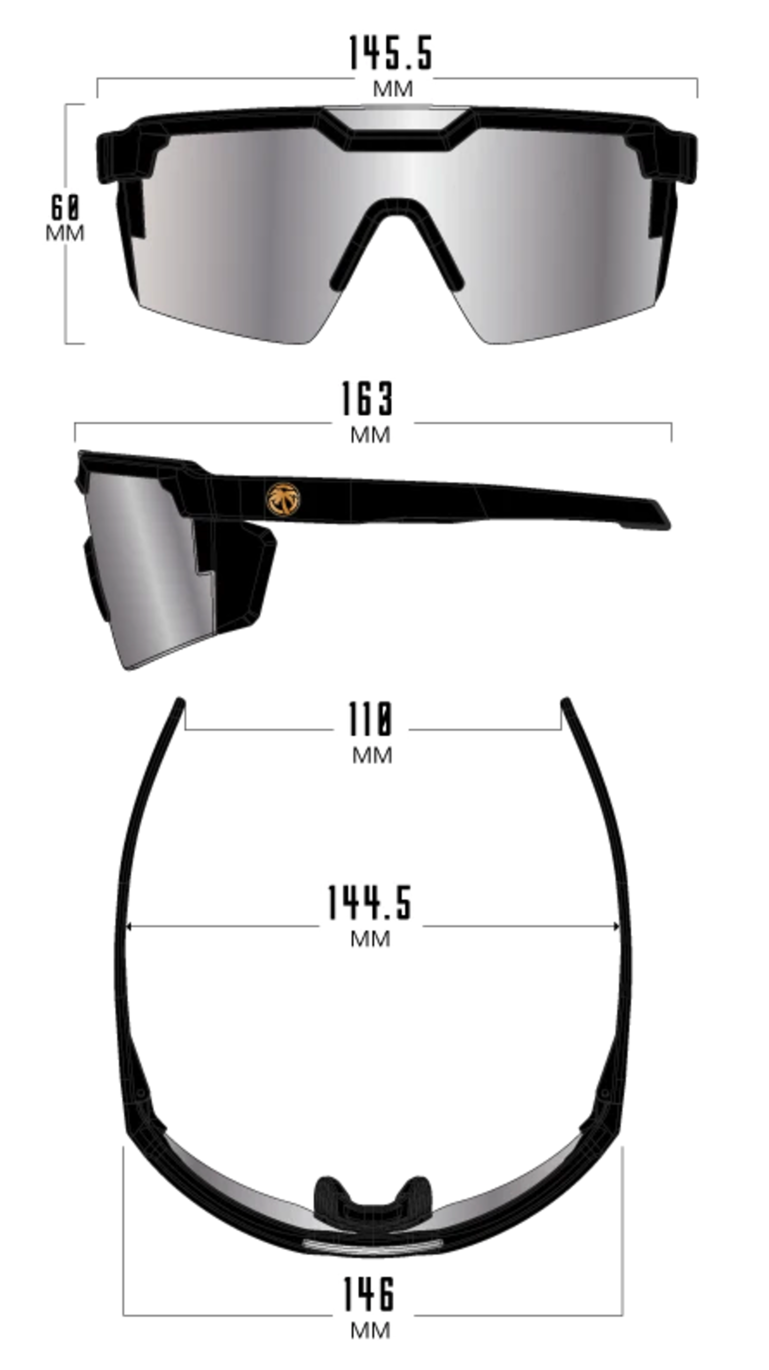 Heatwave Future Tech Z87+ Vapor Clear | Clear Anti Fog Lens - The 