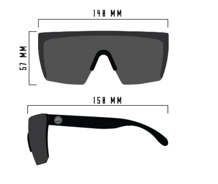 Heatwave Heatwave Lazer Face Z87 Ultra-Violet Polarized