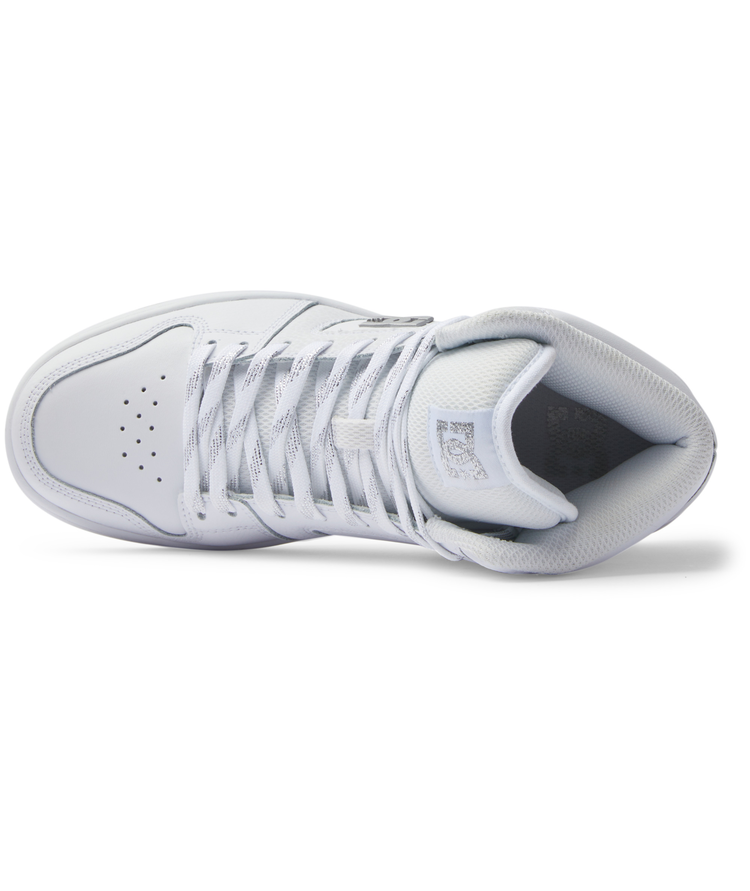 DC Dc Manteca 4 Hi (Womens) | White/Silver
