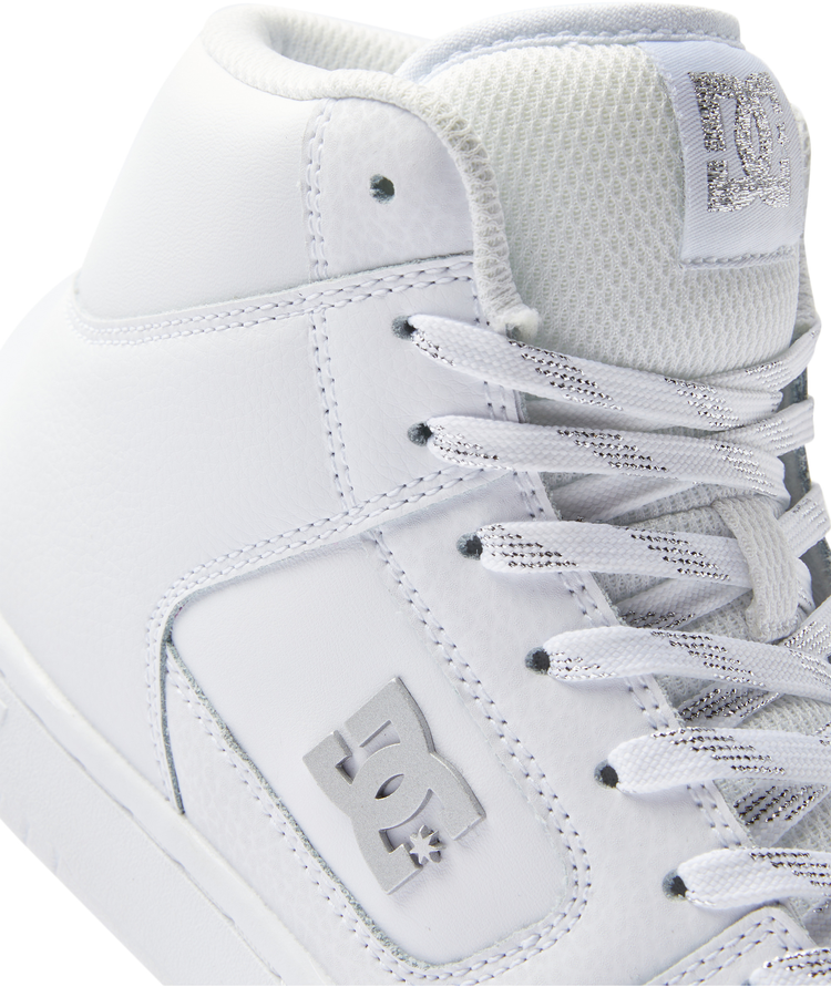 DC Dc Manteca 4 Hi (Womens) | White/Silver