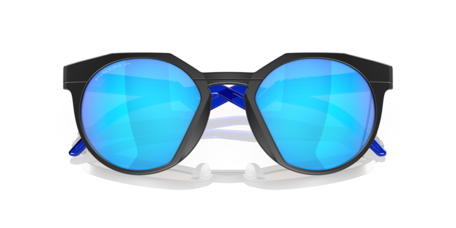 Oakley Hstn Matte Black | Prizm Sapphire Polarized - The Drop Rideshop