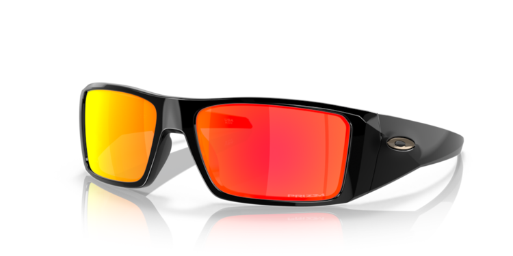 Oakley Oakley Heliostat Polished Black | Prizm Ruby