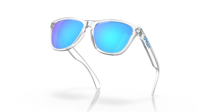 Oakley Oakley Frogskins Crystal Clear | Prizm Sapphire