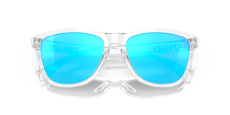Oakley Oakley Frogskins Crystal Clear | Prizm Sapphire