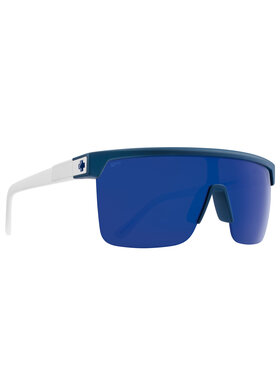 Spy Spy Flynn 5050 Matte Blue Matte White | Happy Gray Green Blue Mirror