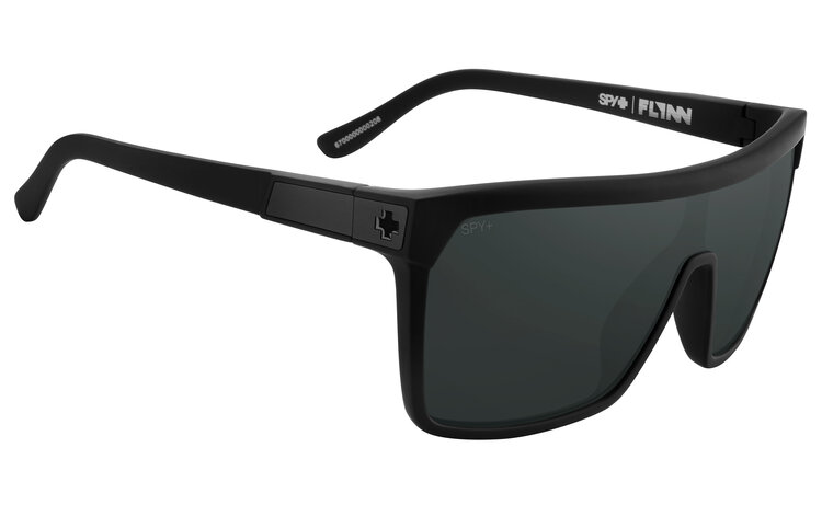 Spy Spy Flynn Soft  Matte Black | Happy Boost  Polar Black Mirror