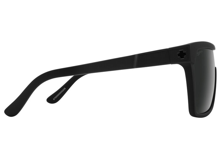 Spy Spy Flynn Soft  Matte Black | Happy Boost  Polar Black Mirror