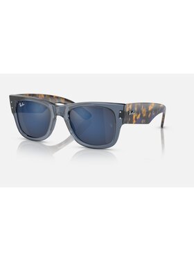 Ray Ban Ray Ban Mega Wayfarer Transparent Dark Blue | 6638O4
