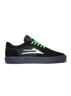 Lakai Lakai  Staple (Mens) | Black/Uv Green Suede