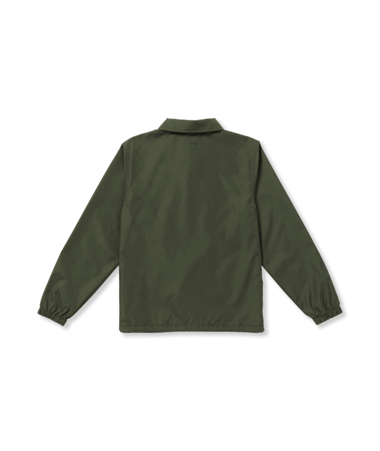 Volcom Volcom Mens Skate Vitals Coaches Jacket | Squadron Green