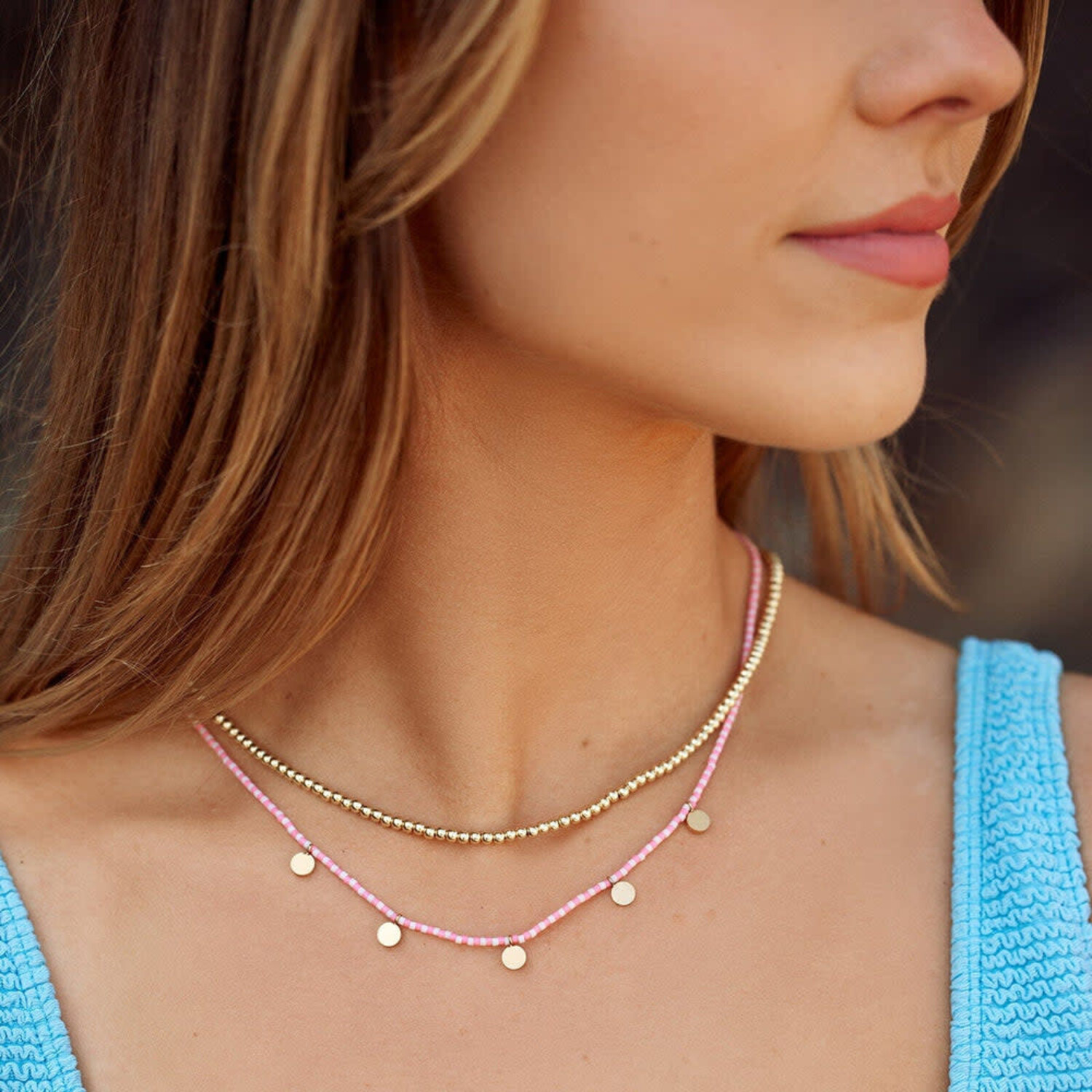 Pura vida mini shop coin necklace