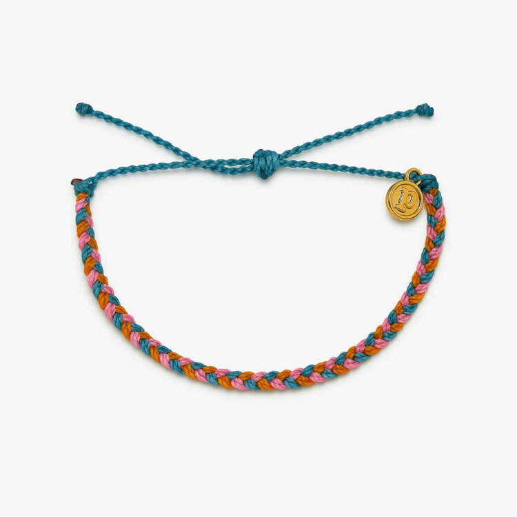 Pura Vida Pura Vida Mini Braided Multi | Tropic