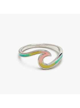 Pura Vida Pura Vida Tie Dye Wave Ring | Silver