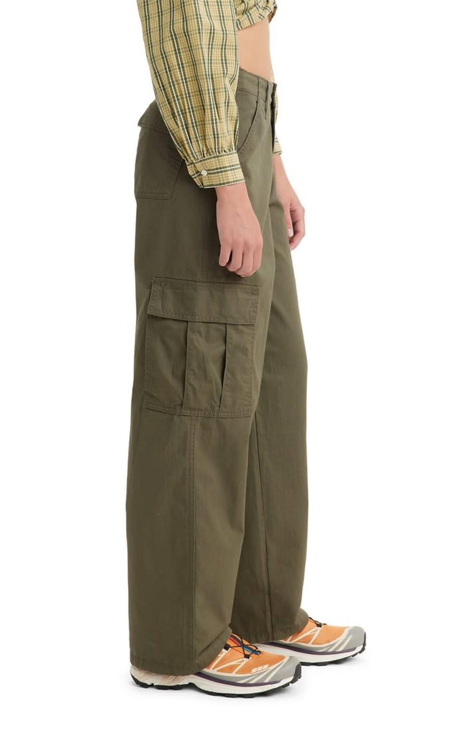 Levis Levis Womens '94 Baggy Cargo | Army Green