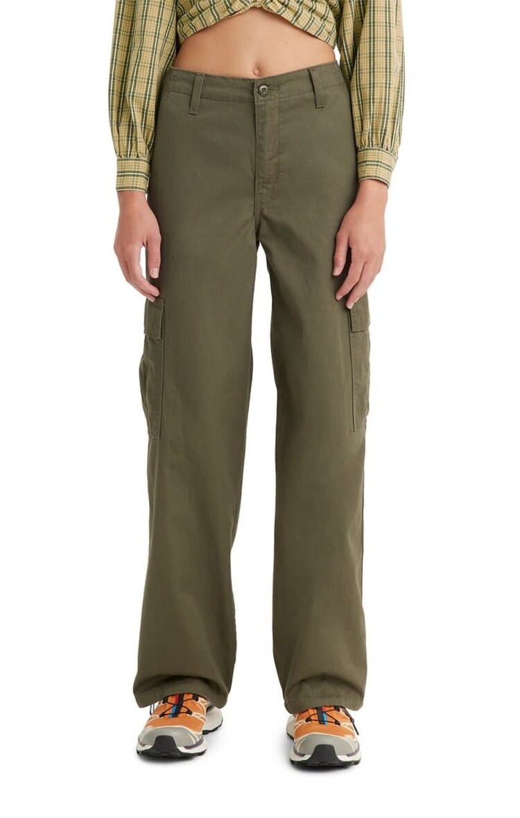 Levis Levis Womens '94 Baggy Cargo | Army Green