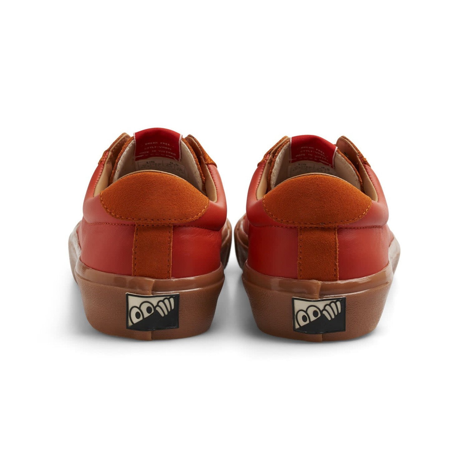 Last Resort AB Last Resort Milic Leather/Suede Lo (Mens) | Duo Orange/Gum