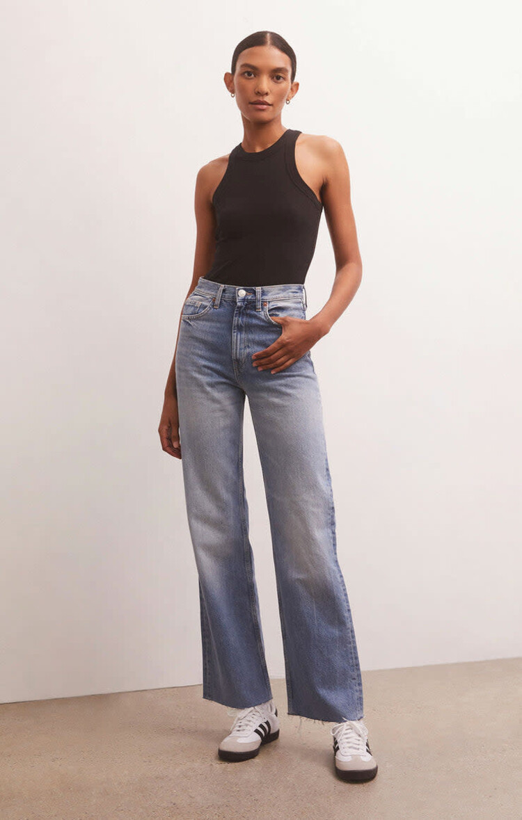 Z Supply Z Supply Lily Rib Tank | Black