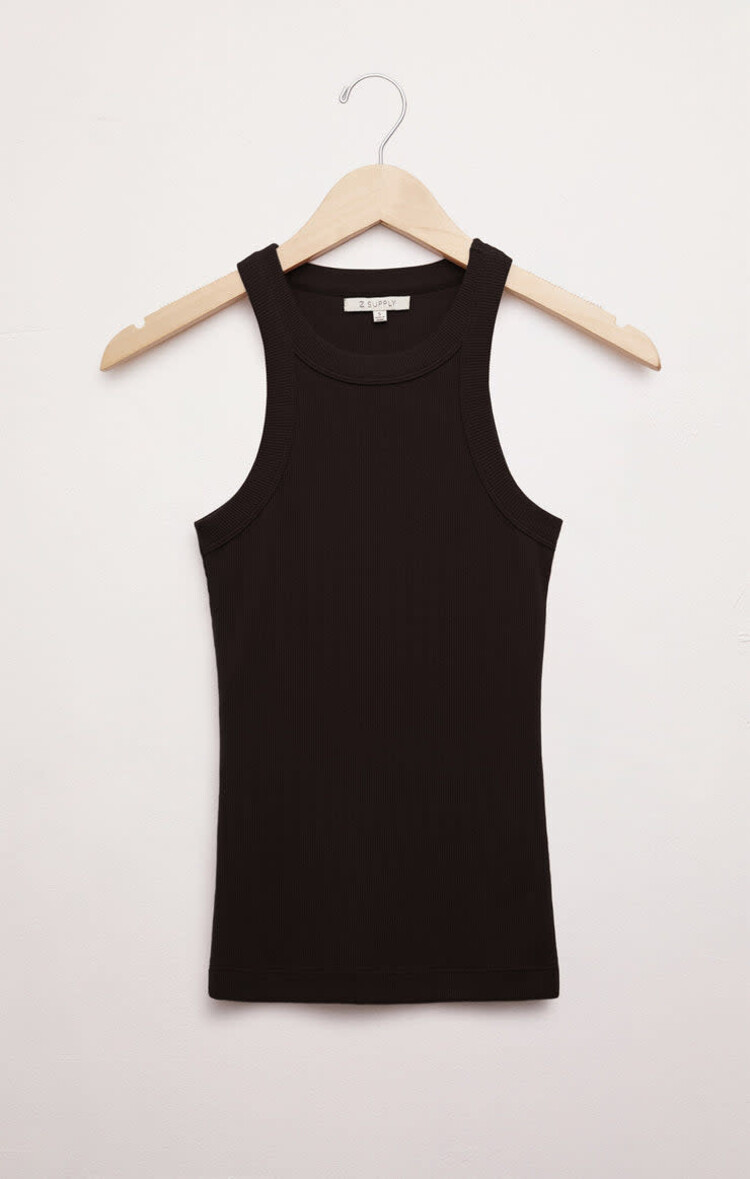 Z Supply Z Supply Lily Rib Tank | Black