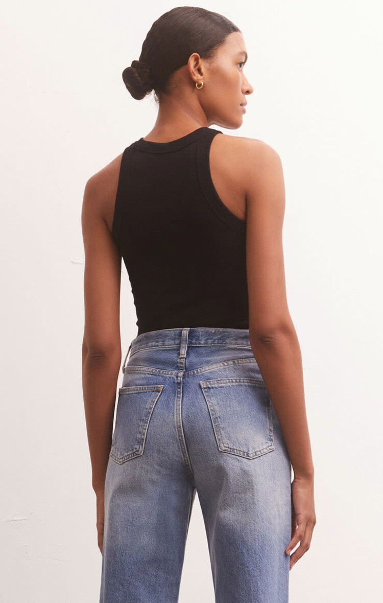 Z Supply Z Supply Lily Rib Tank | Black