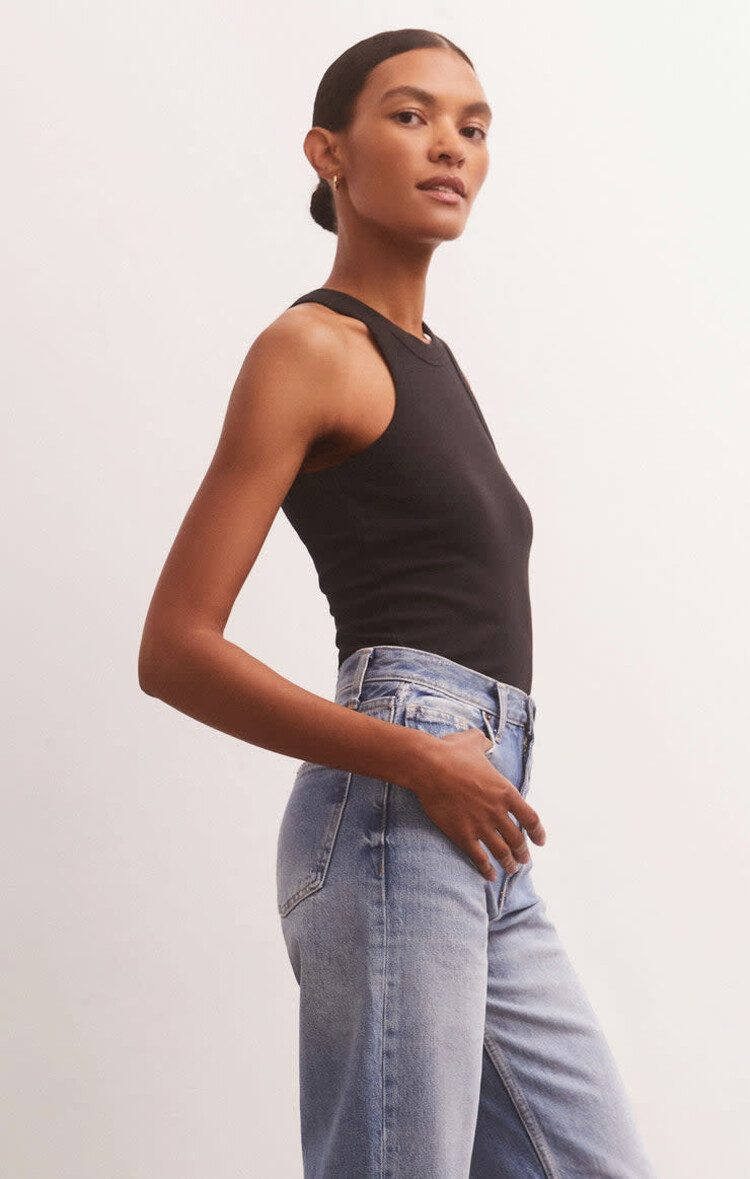 Z Supply Z Supply Lily Rib Tank | Black