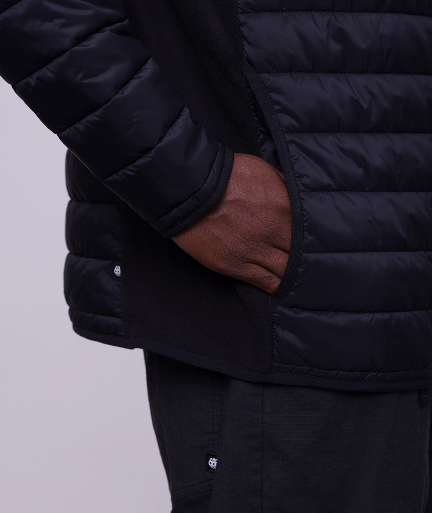 686 M Thermal Puff Jacket | Black - S3 Boardshop