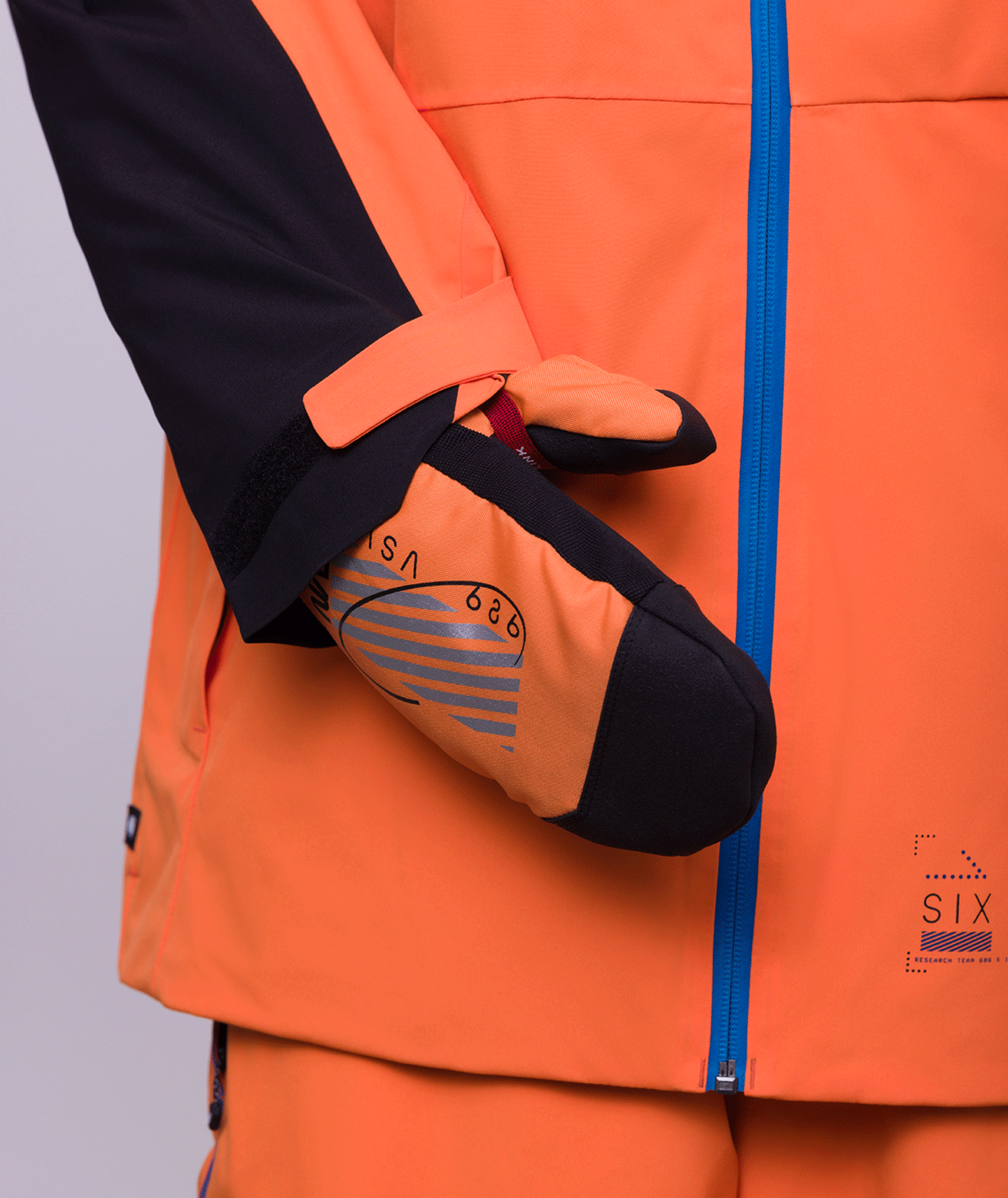 686 M Exploration Thermagraph® Jacket W24 | Nasa Orange Black - S3