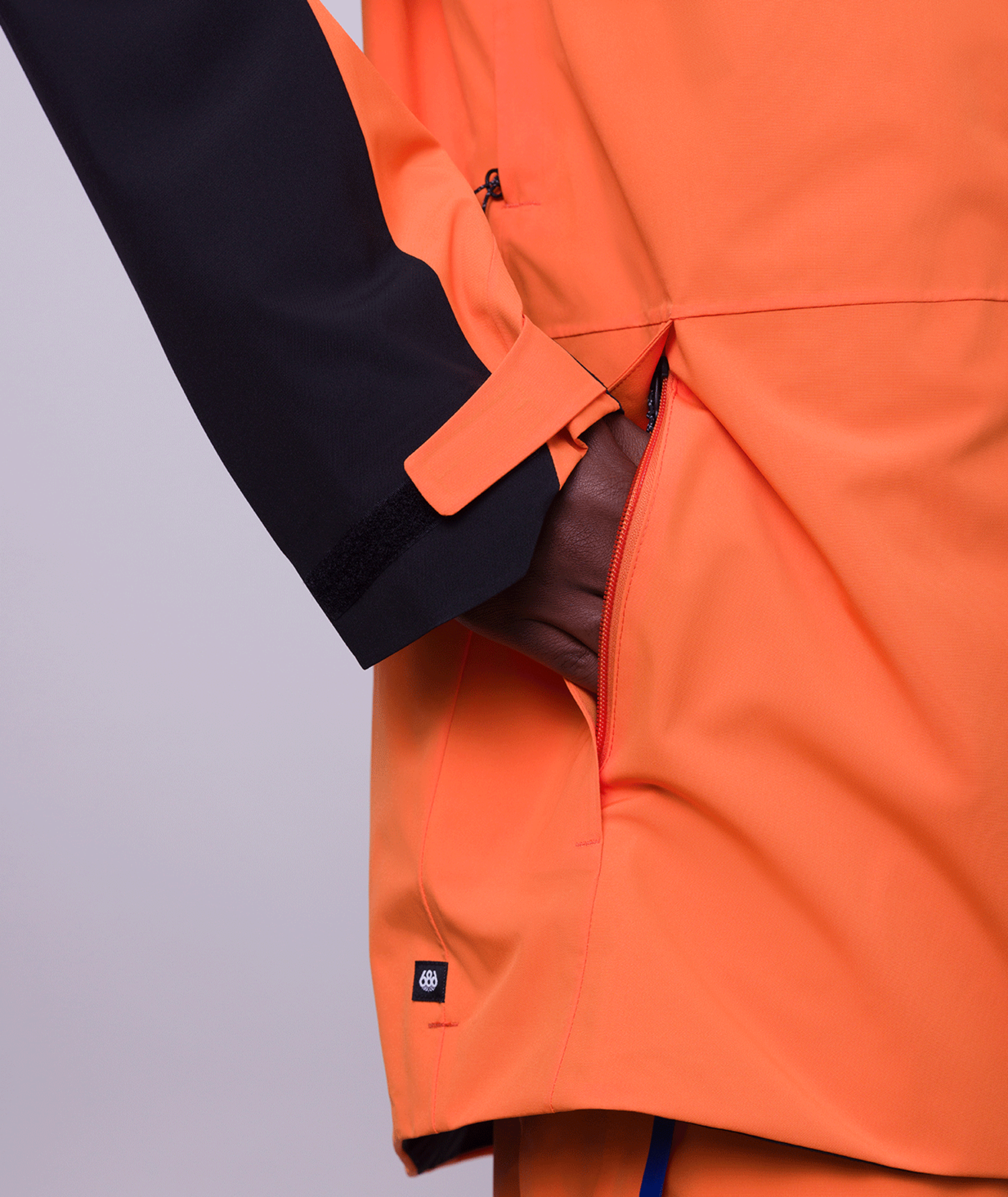 686 M Exploration Thermagraph® Jacket W24 | Nasa Orange Black - S3