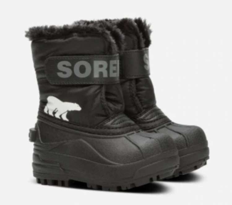Sorel Sorel Toddler Snow Commander™ W24 | Black/Charcoal