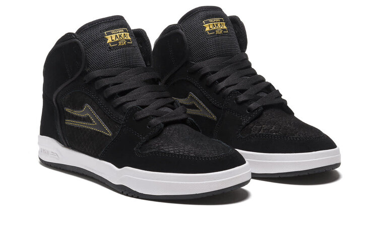 Lakai Lakai Telford (Mens) | Black Snake Suede
