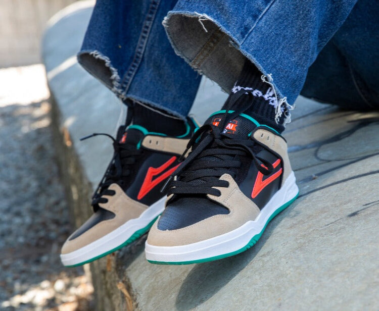 Lakai Lakai Telford Low (Mens) | Tan/Black Suede