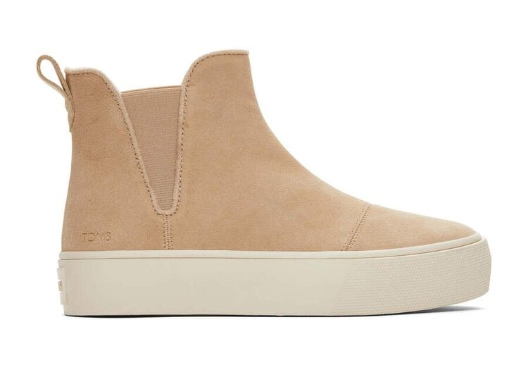 Toms Fenix Platform Chelsea (Womens) | Natural