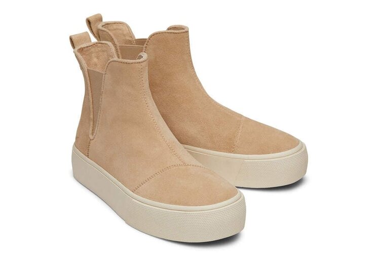 Toms Fenix Platform Chelsea (Womens) | Natural