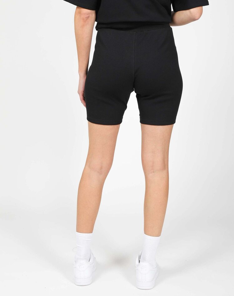 Brunette Brunette Ribbed Biker Shorts | Black