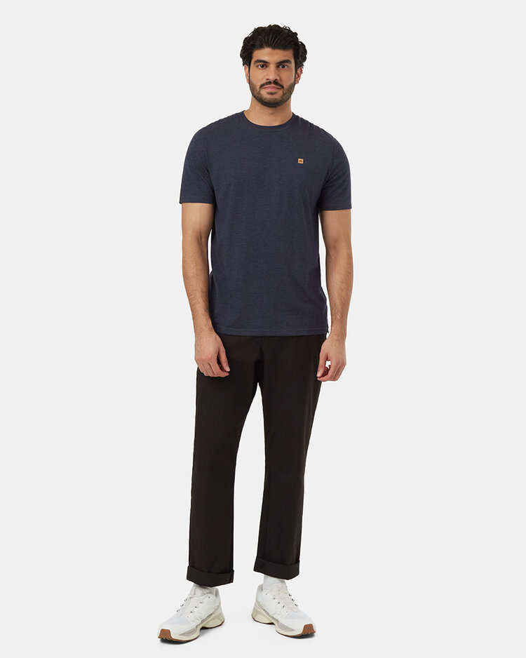 Tentree Tentree Mens Treeblend Classic T-Shirt | Midnight Blue Heather