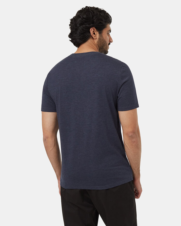 Tentree Tentree Mens Treeblend Classic T-Shirt | Midnight Blue Heather