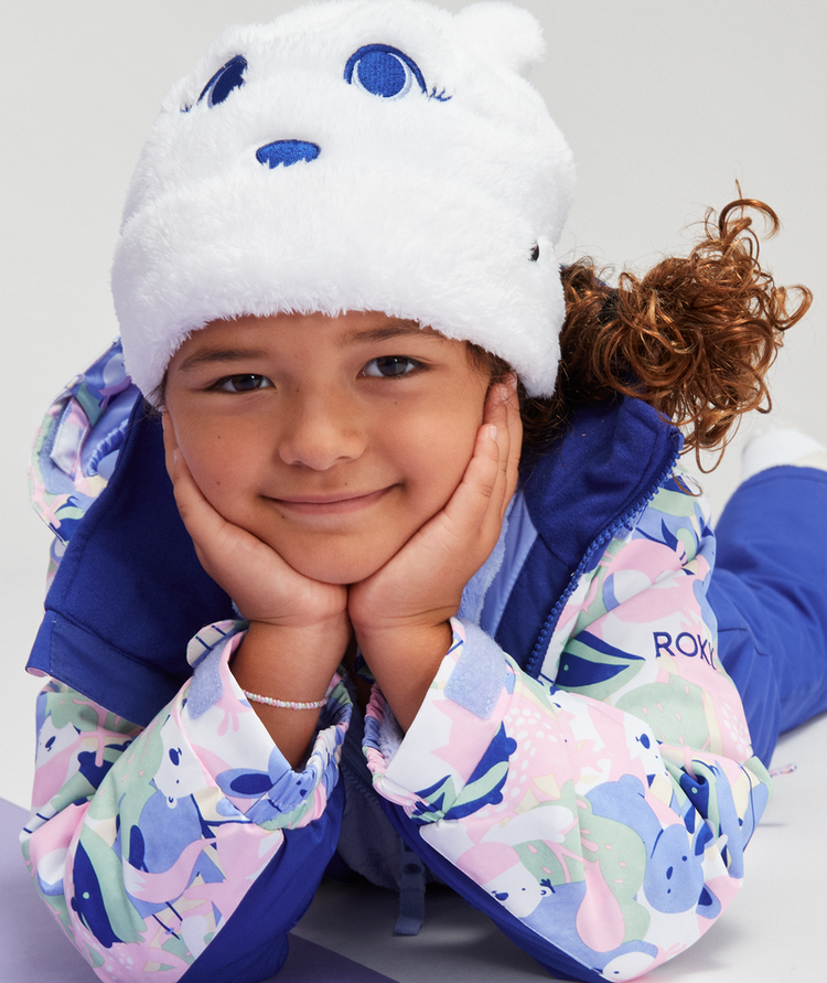 Roxy Roxy Girls Mini Snowmoon Beanie 2026 | Bright White